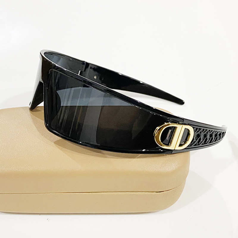 Новые наручные очки для волос женские наружные ультрафиолетовые очки солнцезащитные очки премиум - сенсорные уличные приливные сетки красный - Обычный черный