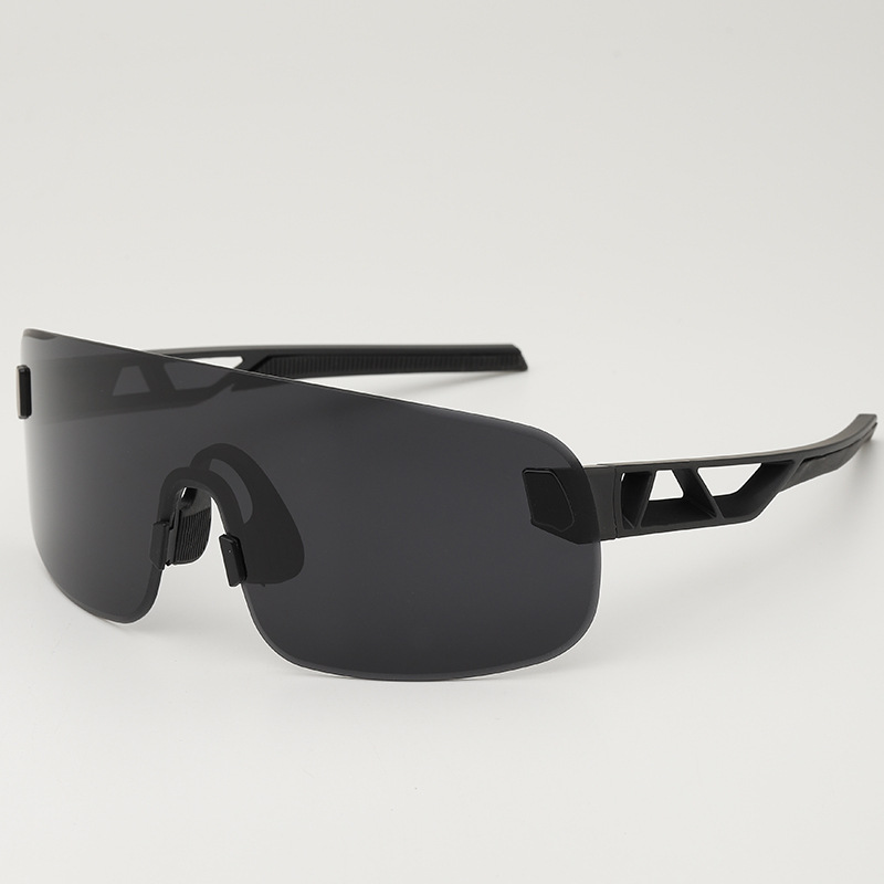 Новые солнцезащитные очки для езды с переменным цветом для мужчин и женщин бег на свежем воздухе велосипед солнцезащитные очки - Черный каркас серого листа (бытовой)/Ультрафиолетовый ПК - чип UV400