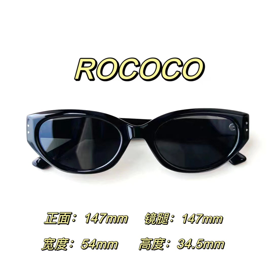 2024 Новые GM солнцезащитные очки Rococo для мужчин и женщин с одинаковыми панелями ультрафиолетовые солнцезащитные очки BY - rococo