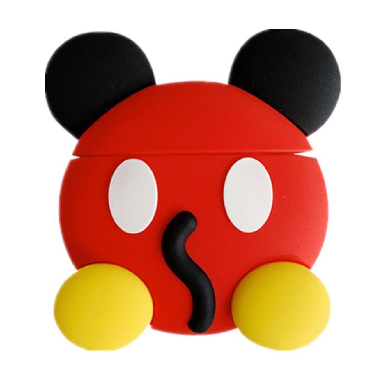 Беспроводные наушники Apple нового поколения Bluetooth защитные чехлы AirPods4 - Попка Микки./Поколение AirPods 4