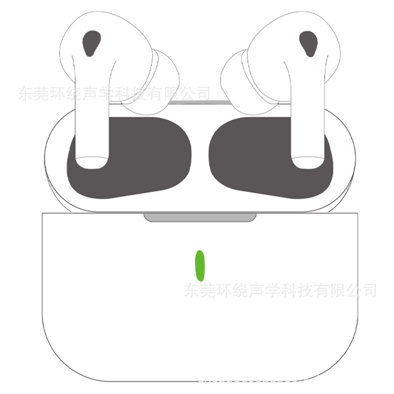 新款华强北无线蓝牙耳机五代六代pro2超长续航跨境耳机降噪耳机 - 【六代耳机】+ANC降噪+无线充