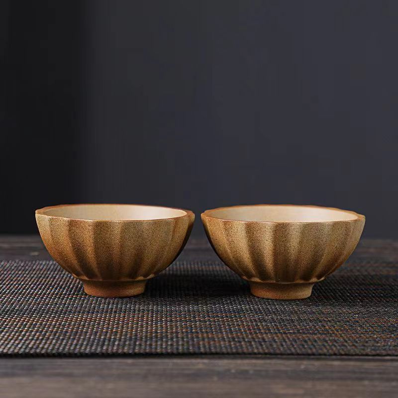 Чайная чашка керамическая тыква чашка горячего чая - Сжечь дрова в тыквенном стакане 2