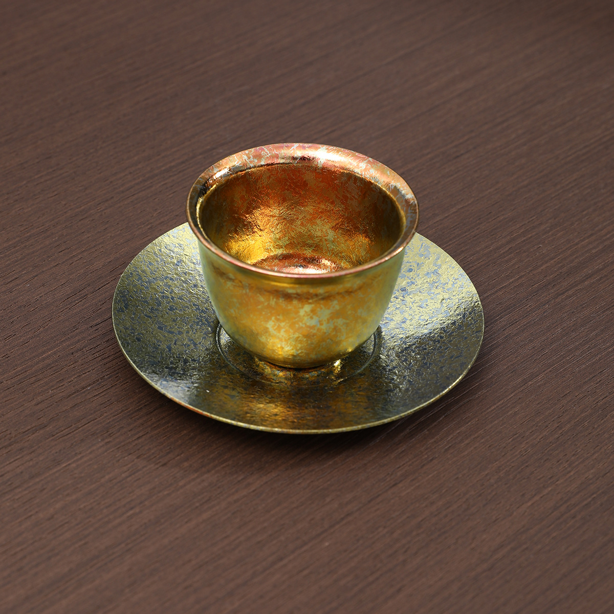 Чистый титановый чайный сервиз набор высококачественный титановый чай чашка легкая роскошь домашний офис чайник подарки - жёлтый/45ML