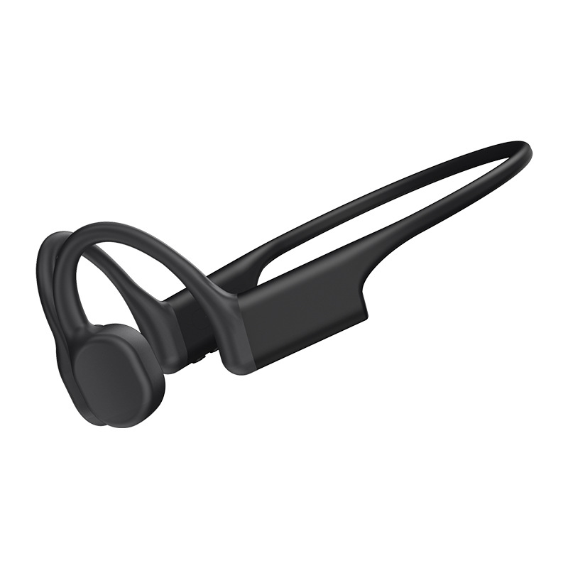 Домашний слуховой аппарат для пожилых людей взрослые дети Bluetooth спортивный громкоговоритель висячие наушники - чёрный