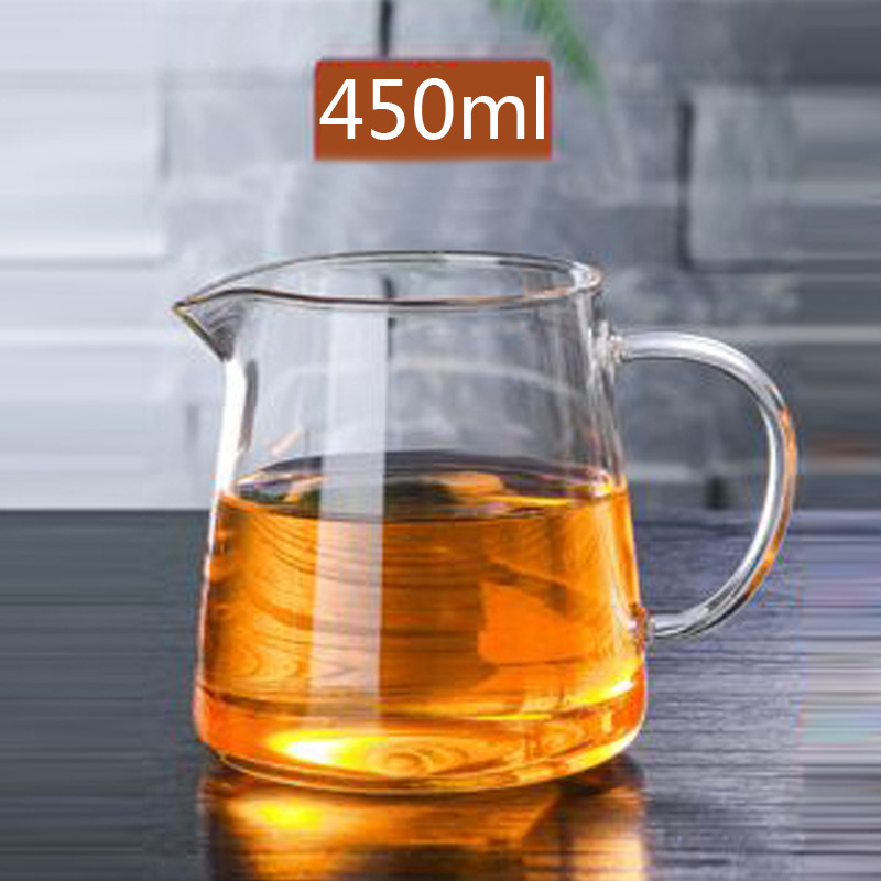 Glass tea pot 2005 household high temperature resistant tea separation tea set set kettle single pot tea maker high borosilicate - 450ml public cup