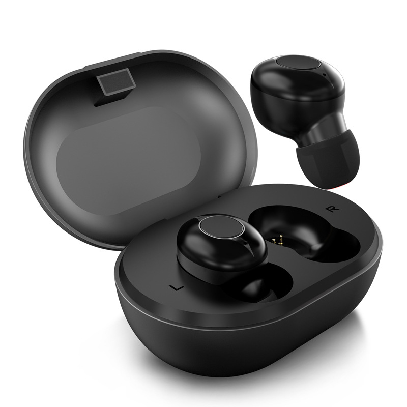 跨境爆款TWS蓝牙耳机5.0 无线运动入耳式S5迷你蓝牙耳机工厂直销 - 黑/原相方案