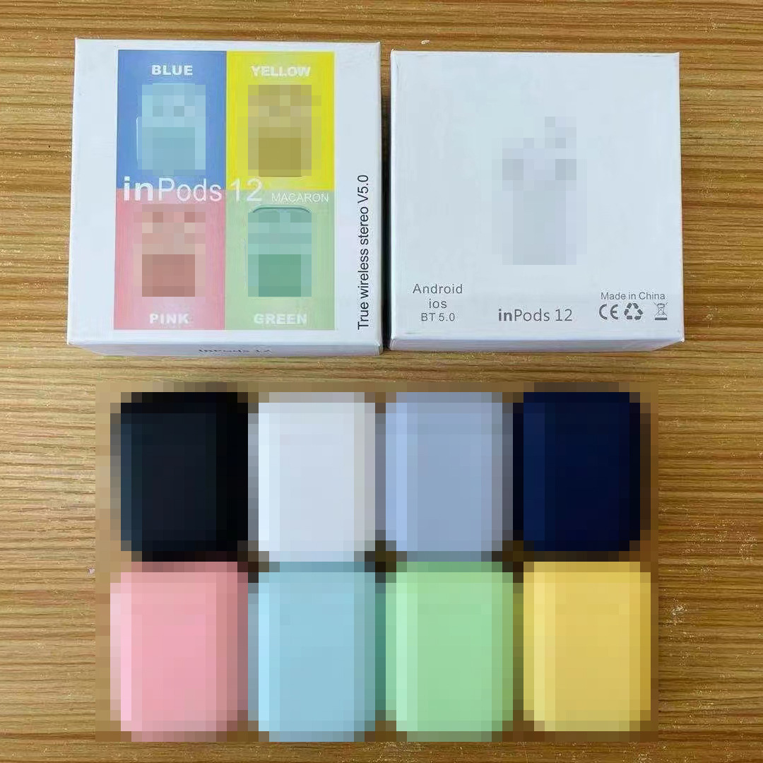 Huaqiangbei 3rd Generation, 4th Generation, 5th Generation Wireless Bluetooth Earphones Pro2 7th Generation Pro3 6th Generation Pro4 Bluetooth Earphones - Inpods 12 full set gray