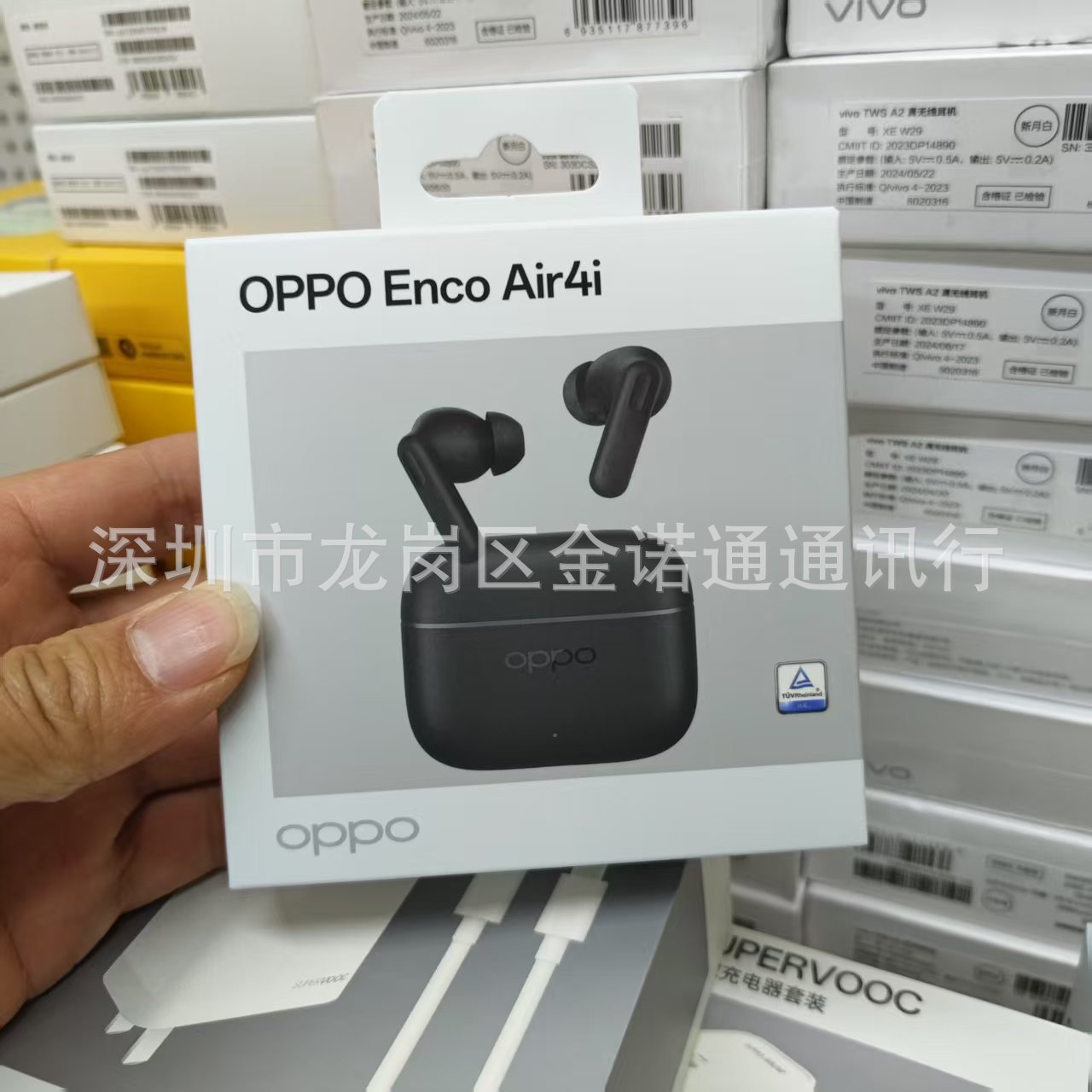 适用oppo enco air4 pro  air4i 蓝牙耳机 新声版 - enco air4i 玄岩黑
