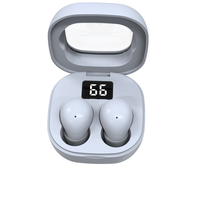 抖音跨境新爆款睡眠SK19蓝牙耳机SK18隐形蓝牙耳机高音质超小迷你 - sk19白色/英文中性无品牌高品质