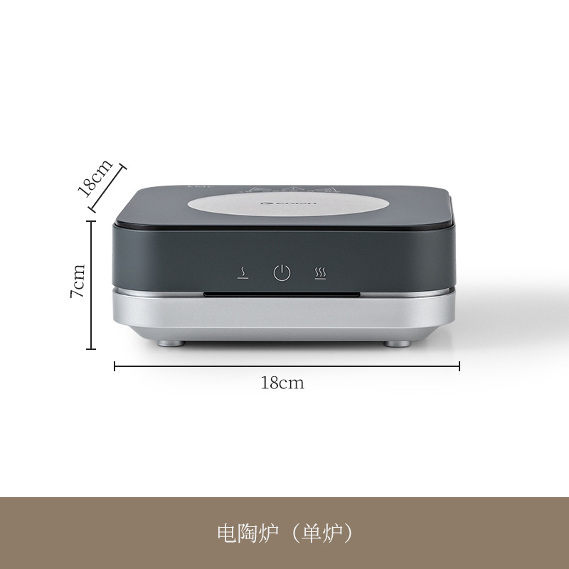 Large capacity pure titanium handle teapot, kettle, outdoor portable teapot, outdoor uncoated household kung fu tea set - electric ceramic hob