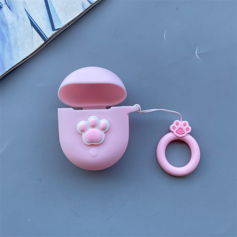 适用Google谷歌Pixel BudsPro2无线蓝牙耳机保护套牛油果硅胶软壳 - 37/Buds A-Series BUDS 2