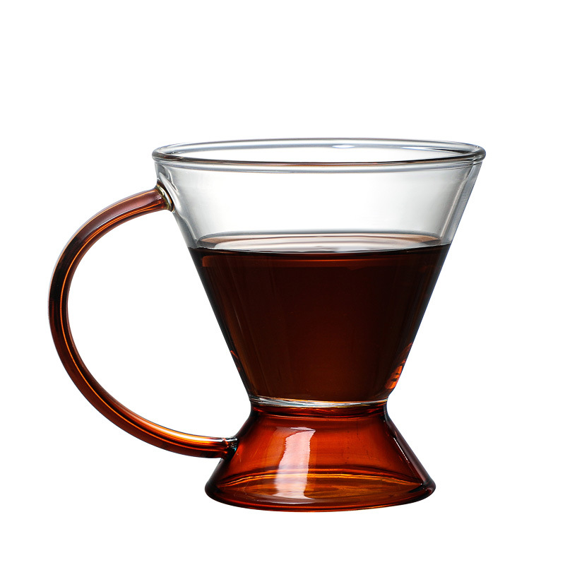 Скандинавский Датский Чайник Чайник Чайник Цветочный Чайник Стеклянный Кофейный Набор с высоким содержанием бора - Чай, чашка красного.