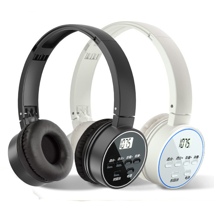 Source English CET-4 and CET-6 Listening Earphones CET-4 Wireless FM Exam CET-4, CET-6, CET-46, CET-3 University - Y2 white (6 buttons) - battery version