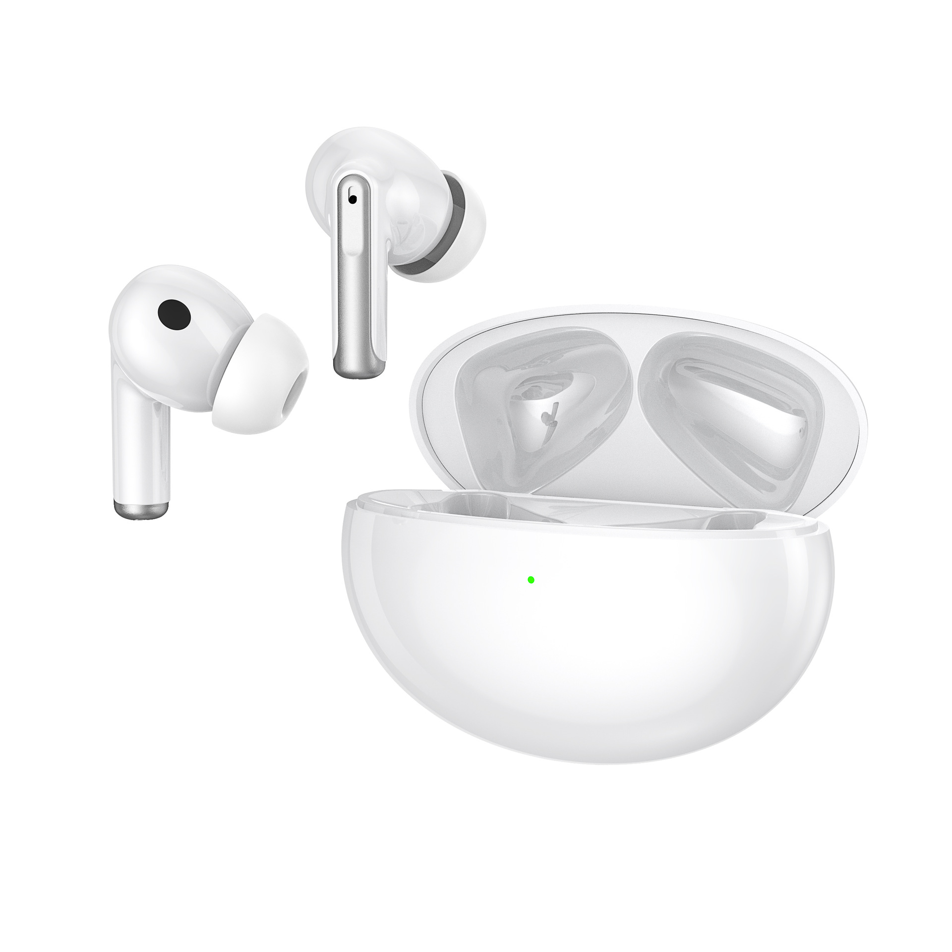 XY70蓝牙耳机ANC降噪新款5.4入耳式无线ENC通话私模运动 跨境爆款 - 白色/降噪版【ANC+ENC双唛】