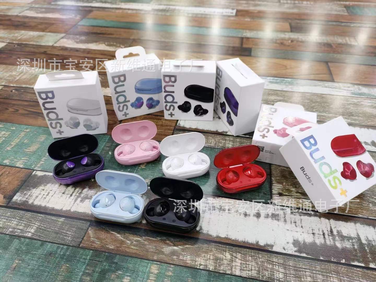 跨境工厂SM-R175Buds+蓝牙耳机真无线入耳式5.0四代双耳通话运动 - 紫