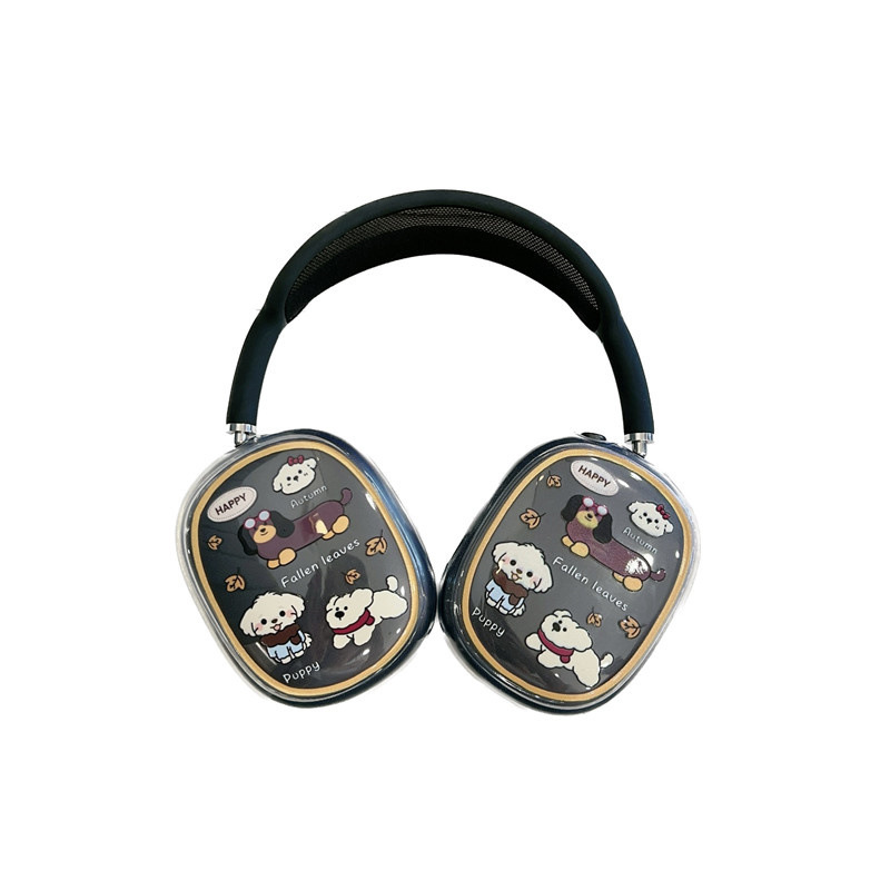 Защитный чехол для собак Apple Airpods Max Bluetooth Max Защитный чехол для наушников - Щенок (левая и правая пара)/airpods Max