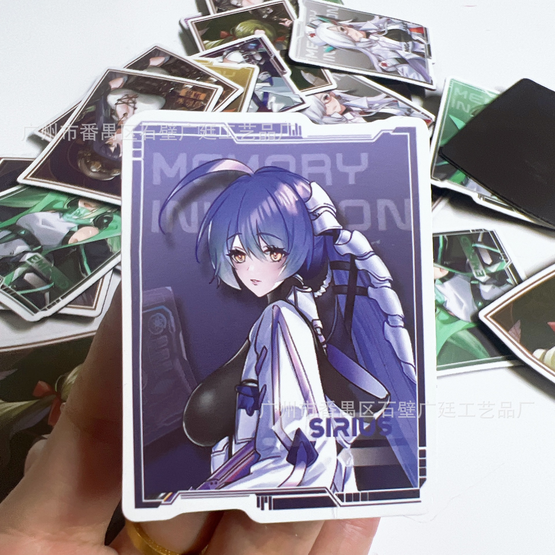 Производитель заказал бумажный японский аниме мягкий магнитный наклейка холодильник мультик детский творческий двухсторонний цветной холодильник наклейка