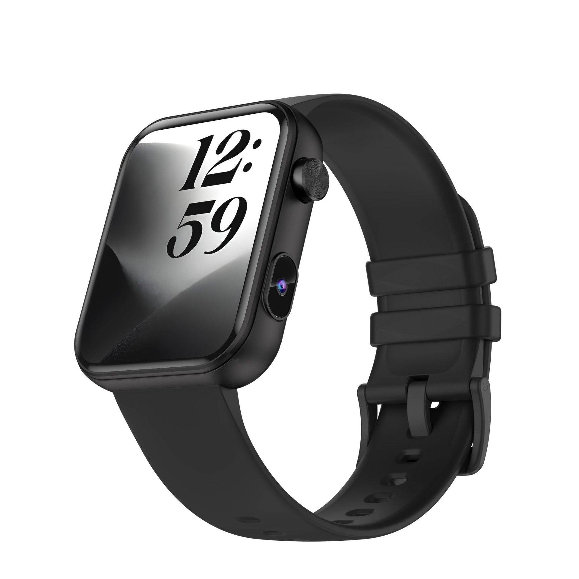 Новый заводской спот P51, оптовая продажа, внешняя торговля, трансграничные популярные умные часы, истинный кислород в крови, вызов сердечного ритма Huaqiangbei - чёрный