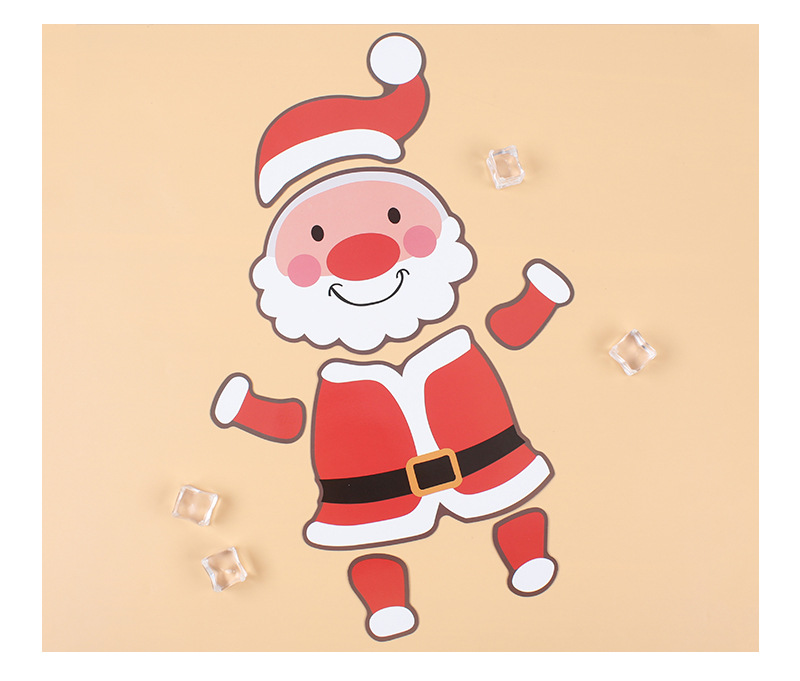 Креативный рождественский магнитный холодильник, новый мультик, рождественские наклейки, милый магнит, декоративный diy - Танцы львов 2.Танцы львов 3.