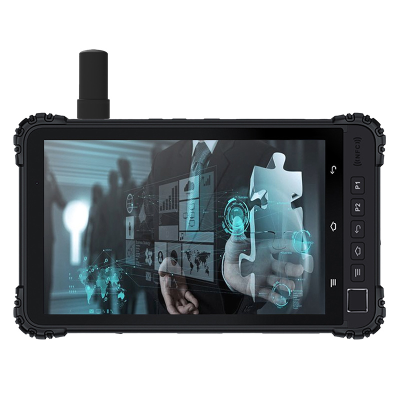 8-дюймовый Android полнофункциональный сетевой искробезопасный взрывозащищенный планшетный компьютер 2D-сканирование промышленный трехзащищенный портативный терминал заводская панель - чёрный/6 ГБ+128 ГБ