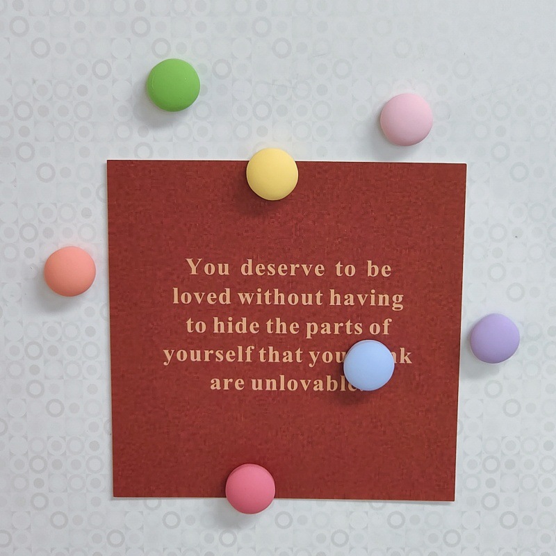 Трансграничная креативность Симпатичный холодильник с магнитной наклейкой Мультфильм Белая доска Фотографии фиксированные офисные дома декоративные магнитные наклейки оптом - [7 круглых] Не содержит наклеек на рисунке