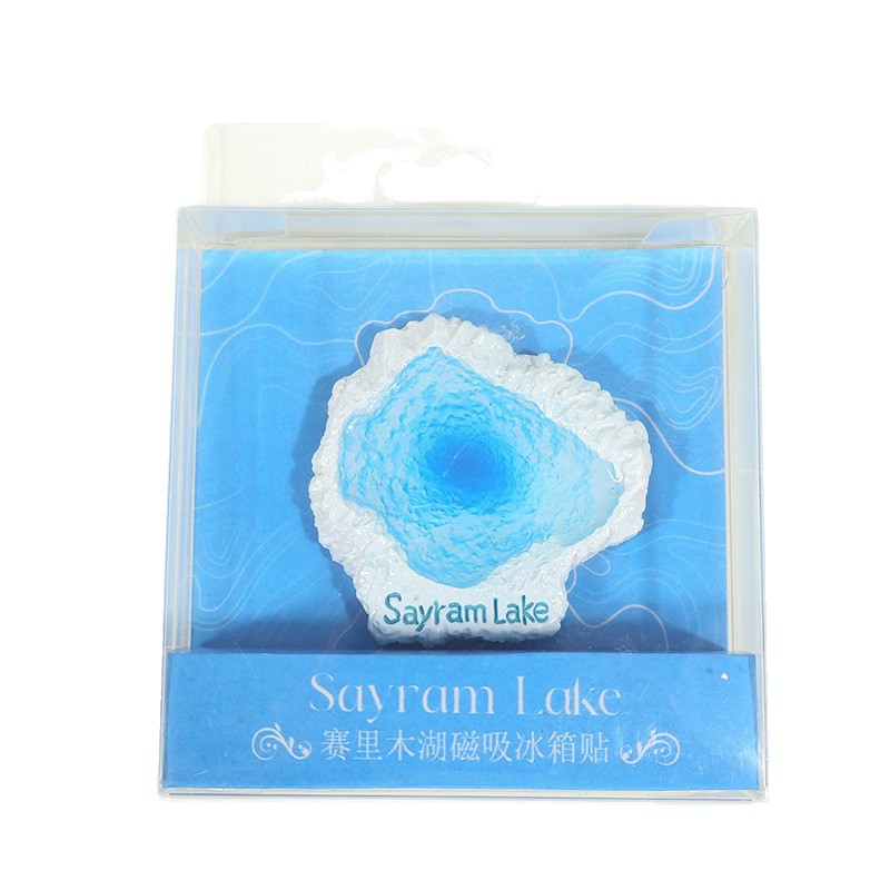 Серия холодильников в Синьцзяне прикреплена к новому холодильнику озера Сайлиму магнитная всасывающая смола - Сайрим оз.