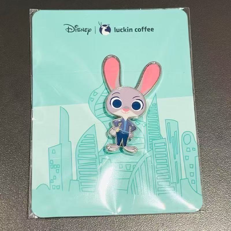 Сумасшедшие животные 2 - й Округ Ruixin, комбинированный магнитный значок, вращающийся холодильник, магнитный отсос, коллекция подарков. - Полицейский Кролик