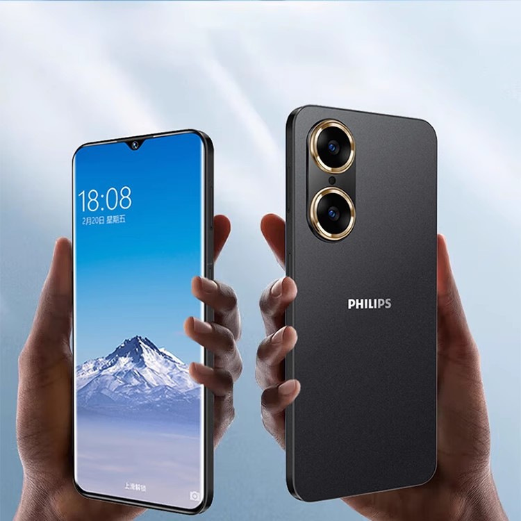 Philips S15 заводская оптовая цена полная сетевая капля воды полноэкранный смартфон с большим экраном дешевая резервная машина XY - 6 ГБ+64 ГБ【Philips S15】/чёрный