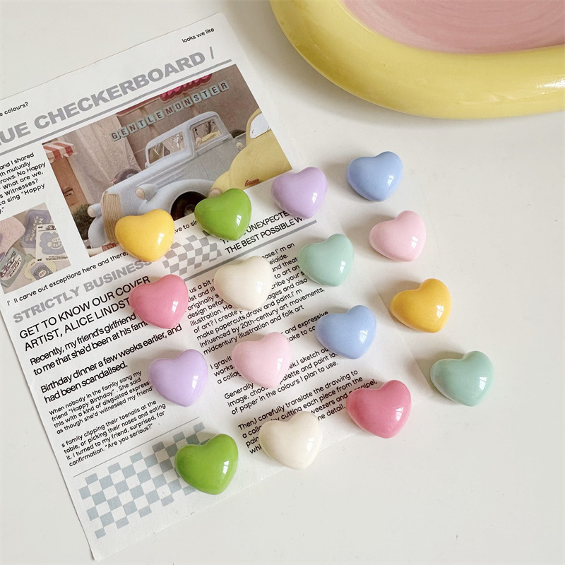 Дофаминовый цвет Любовь Магнитный холодильник Цветной день Фотографии Магнитные гвозди - Цветная любовь (16 шт.) - Модель магнита - может адсорбировать только железо