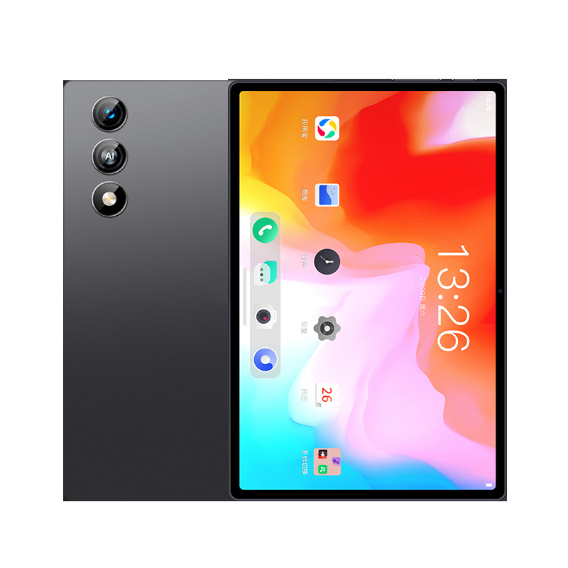 2025 новый Android 11-дюймовый игровой планшет, оптовая продажа, горячая модель, прямая продажа с фабрики, цельный дропшиппинг, большой экран - Можно вставить черно-серую карту [X7306 нейтральный]/12+512 ГБ