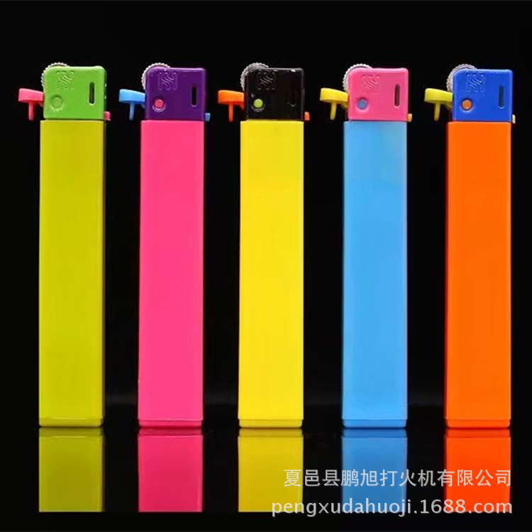 Металлические зажигалки изготовители оптом одноразовые зажигалки с прямым синим пламенем - Тонкий круг конфет/500 - 2000 Только заказ