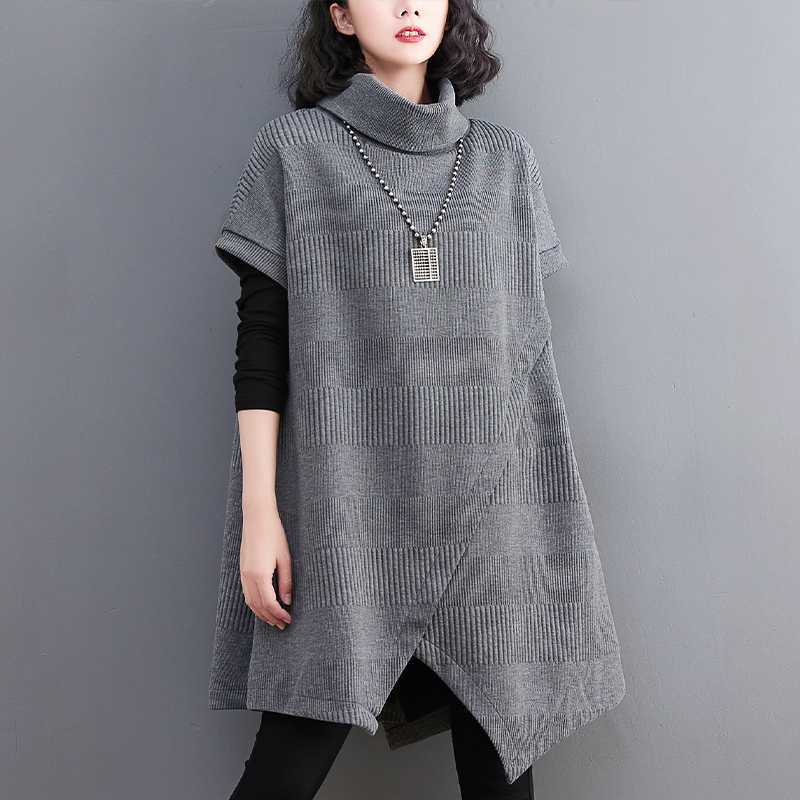 Платье в натуральном виде - серый/Большой код L