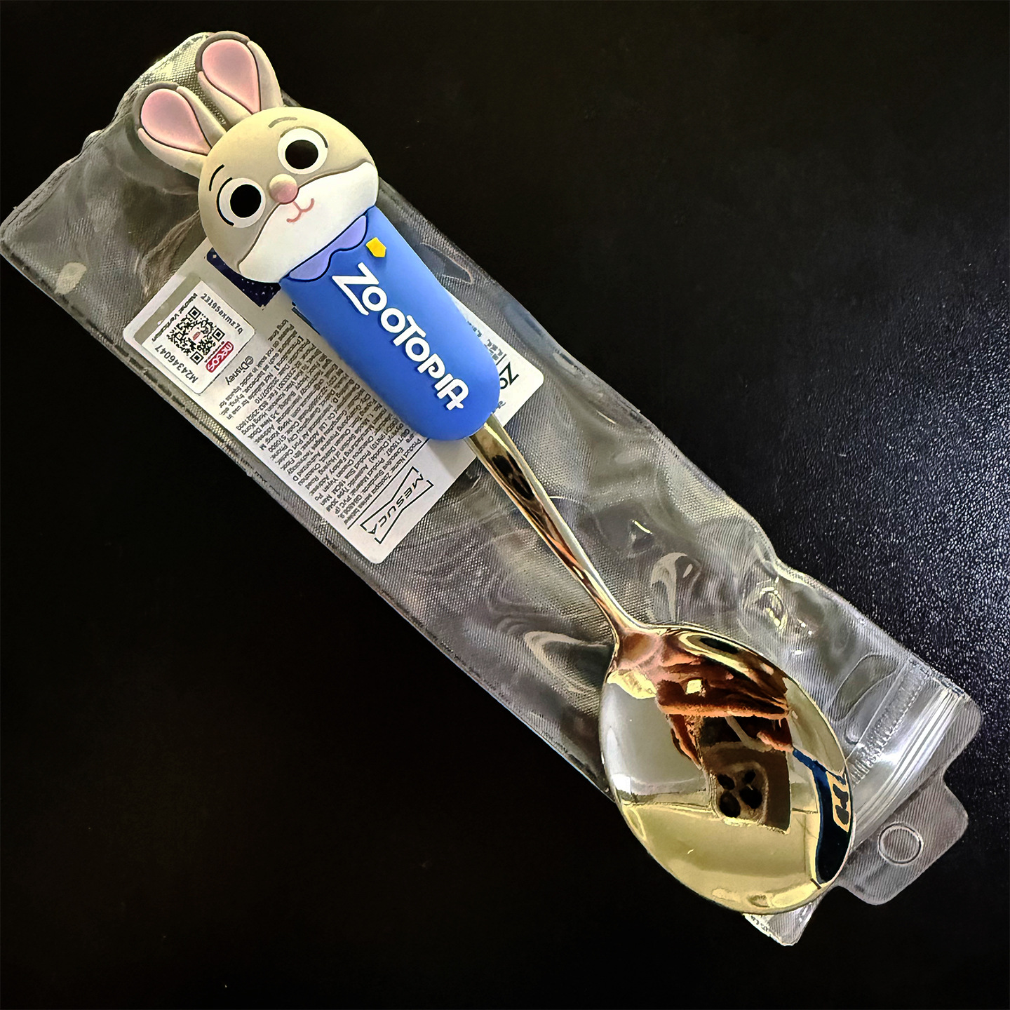 Дисней Винни Силиконовая головка вилка нержавеющая сталь детская ложка вилка фруктовая вилка кухонная ложка новая ложка оптовая торговля