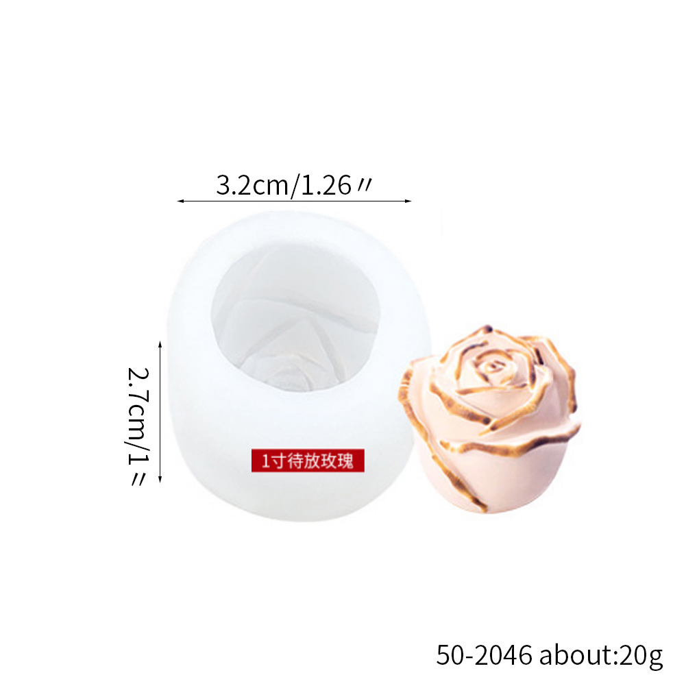 Розовые свечи силиконовые формы DIY День Святого Валентина розовые ледяные шаблоны виски хоккейные шаблоны - 50 - 2046 - D Белый