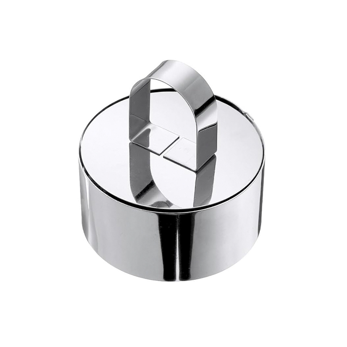 Нержавеющая сталь Любовный мусс кружок пудинг формы с прессованными рисовыми шариками инструменты десерты тирамису - круг