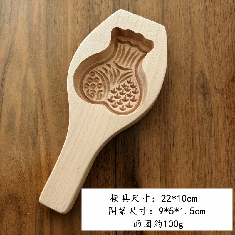 Цзинь Цяокай деревянные кондитерские формы деревянные пирожные формы - гранат