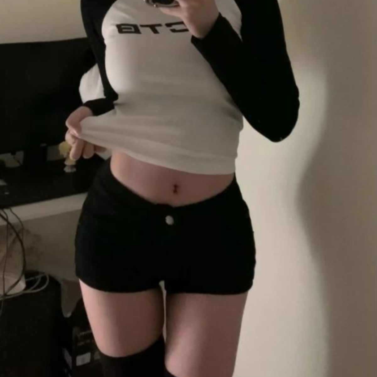 Американские горячие девушки, джинсы с низкой талией, женские эластичные, черные джинсы, шорты, весенние и осенние шорты, новые попки, горячие брюки. - YD - A01 Черный/XS [рекомендуется 70 - 80 кг]