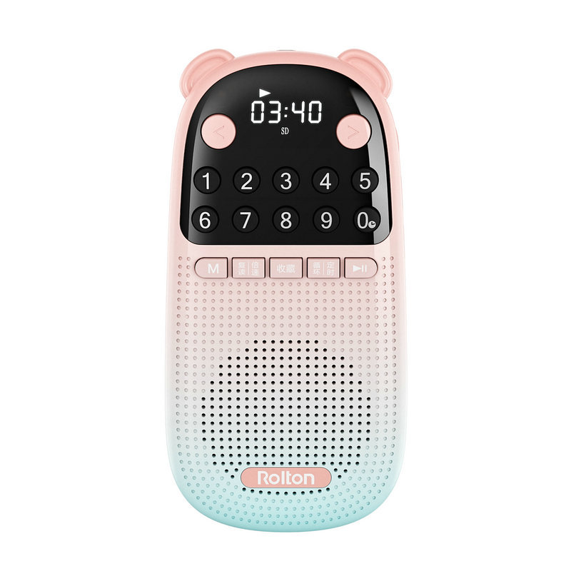 LETIN E300 Bluetooth динамик с разъемными картами Музыкальный проигрыватель Детский обучающий аппарат Начальная школа Английский слуховой аппарат - Постепенный порошок