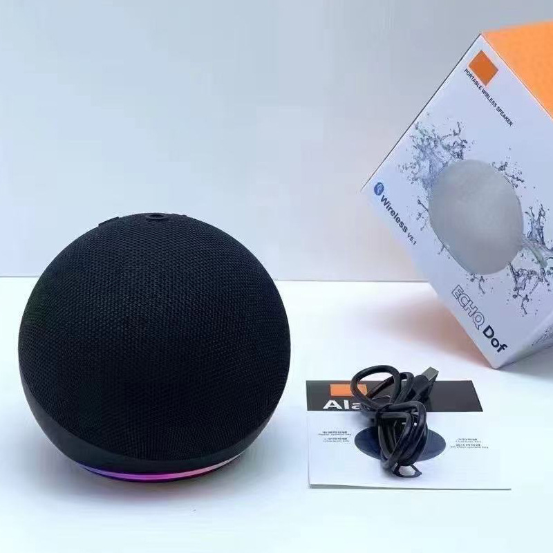 Alaxe Bluetooth звук тяжелый бас пушка на открытом воздухе мощный домашний высококачественный настольный мини - динамик - чёрный