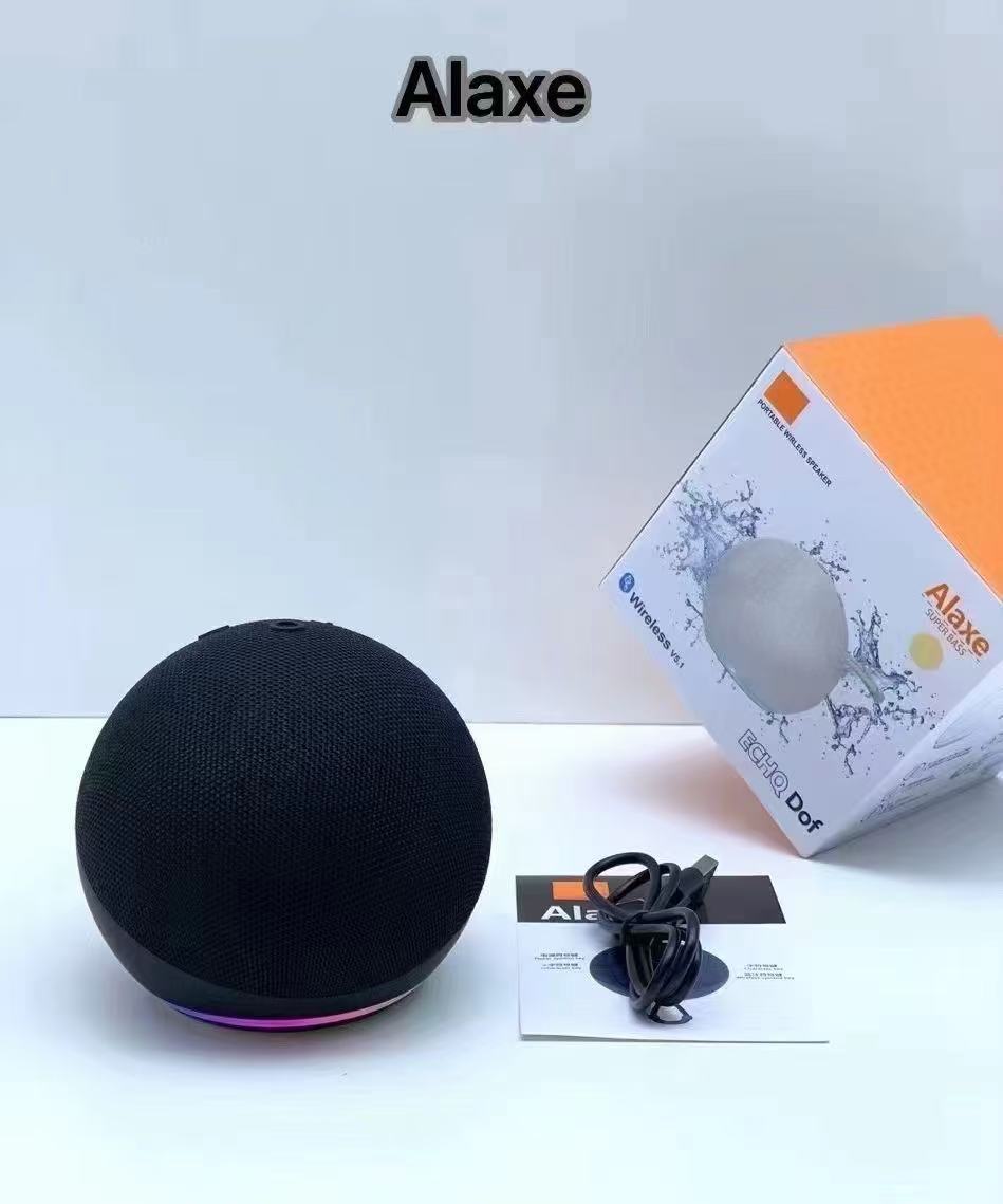 Трансграничный Alaxe Bluetooth динамик беспроводная ткань разъем маленький звук тяжелый бас пушка настольный мини Bluetooth звук - Alaxe Black (стандартная версия)