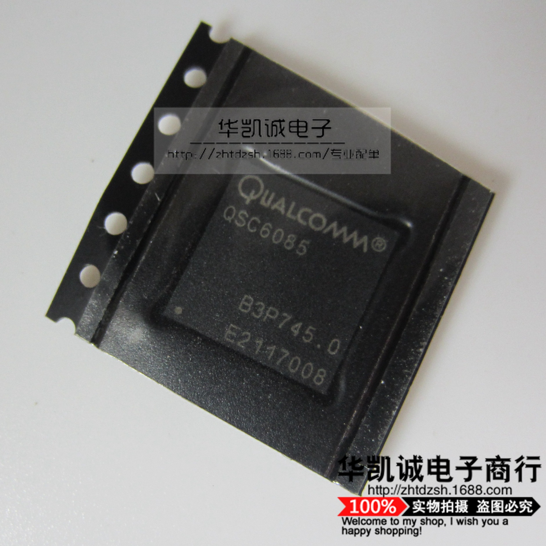 Qualcomm, ZTE, Huawei P6, Duopuda, HTC, BlackBerry CPU, QSC6085 CPU, brand new and original - BGA*15+