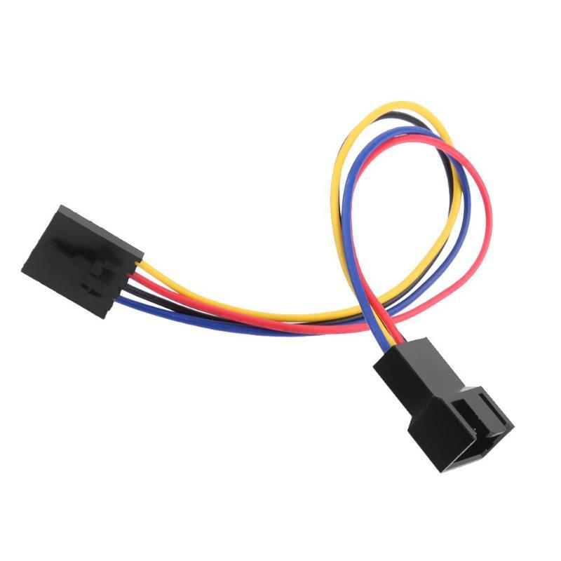 Fan conversion cable 5-pin 4-wire interface computer CPU fan connector cable adapter - seventeen