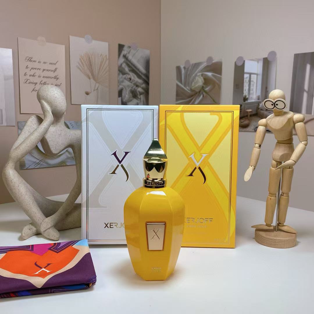 Трансграничный Perfume Hirdeff Xer F Чистая трава Опера Экзотические сопрано Золотые травяные духи 100 мл