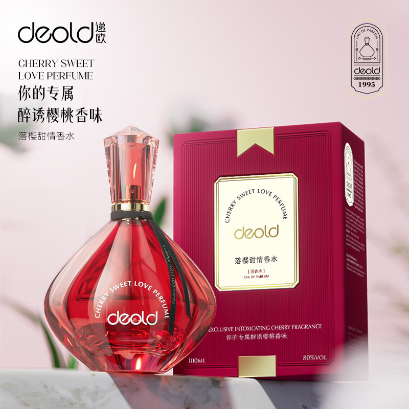 В Париже есть сладкая вишня, баронесса, парфюмерная дама, стойкий аромат, свежий аромат, цветы, фрукты, натуральный аромат. - Сладкие духи/100 мл / бутылка