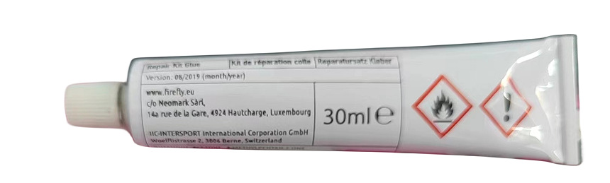 热卖橡皮艇pvc修补胶水充气船冲锋舟钓鱼船船用补丁修补包 - 25G