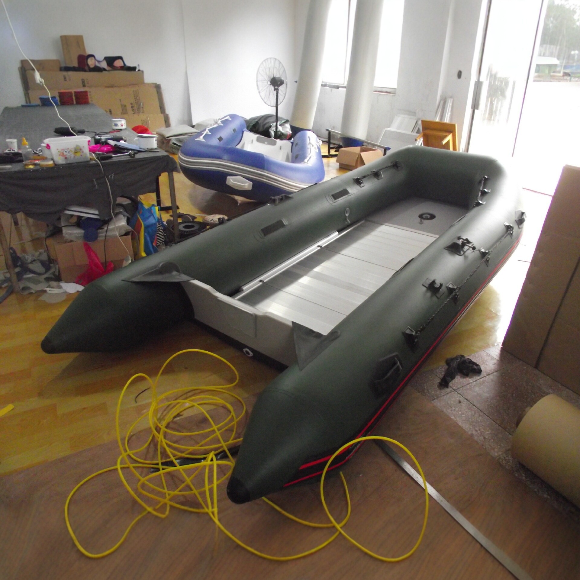 360充气船钓鱼船冲锋舟救援艇多气室安全户外 - 360