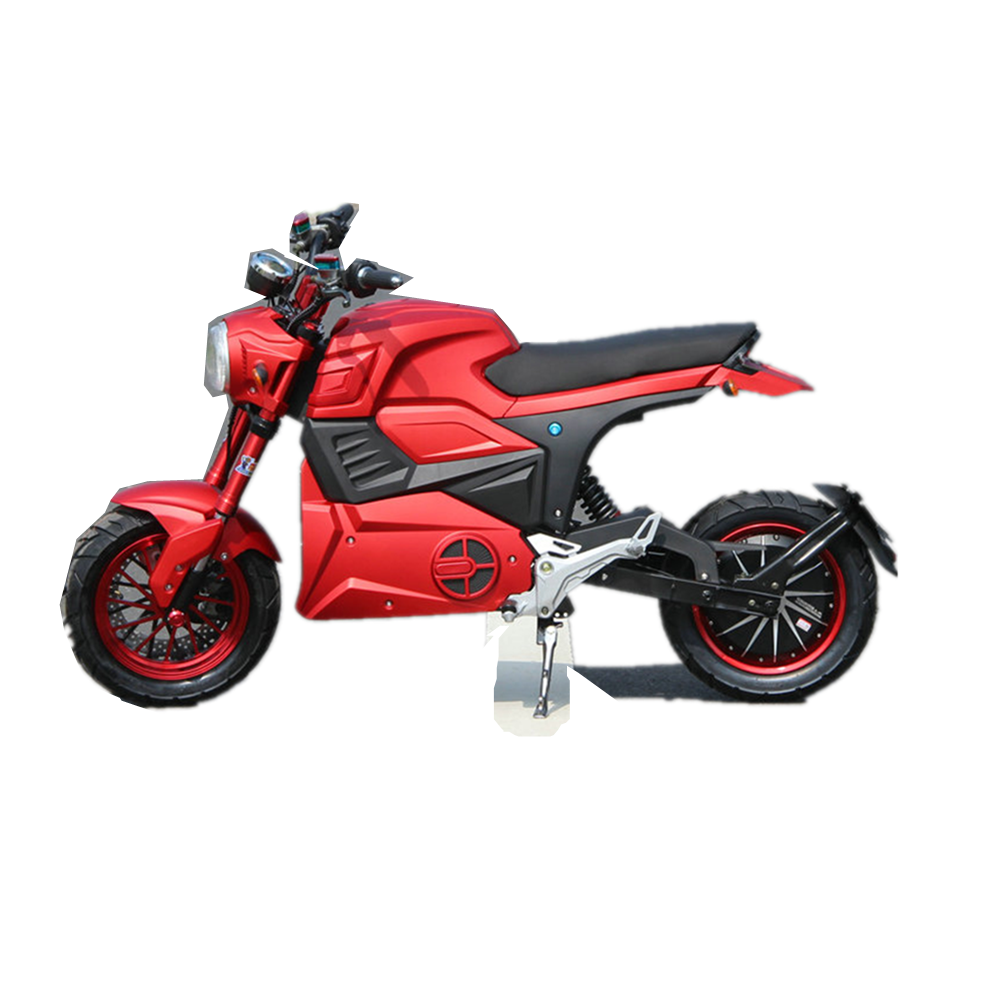 Электрический мотоцикл 2000W для взрослых - красный/CEMOTO