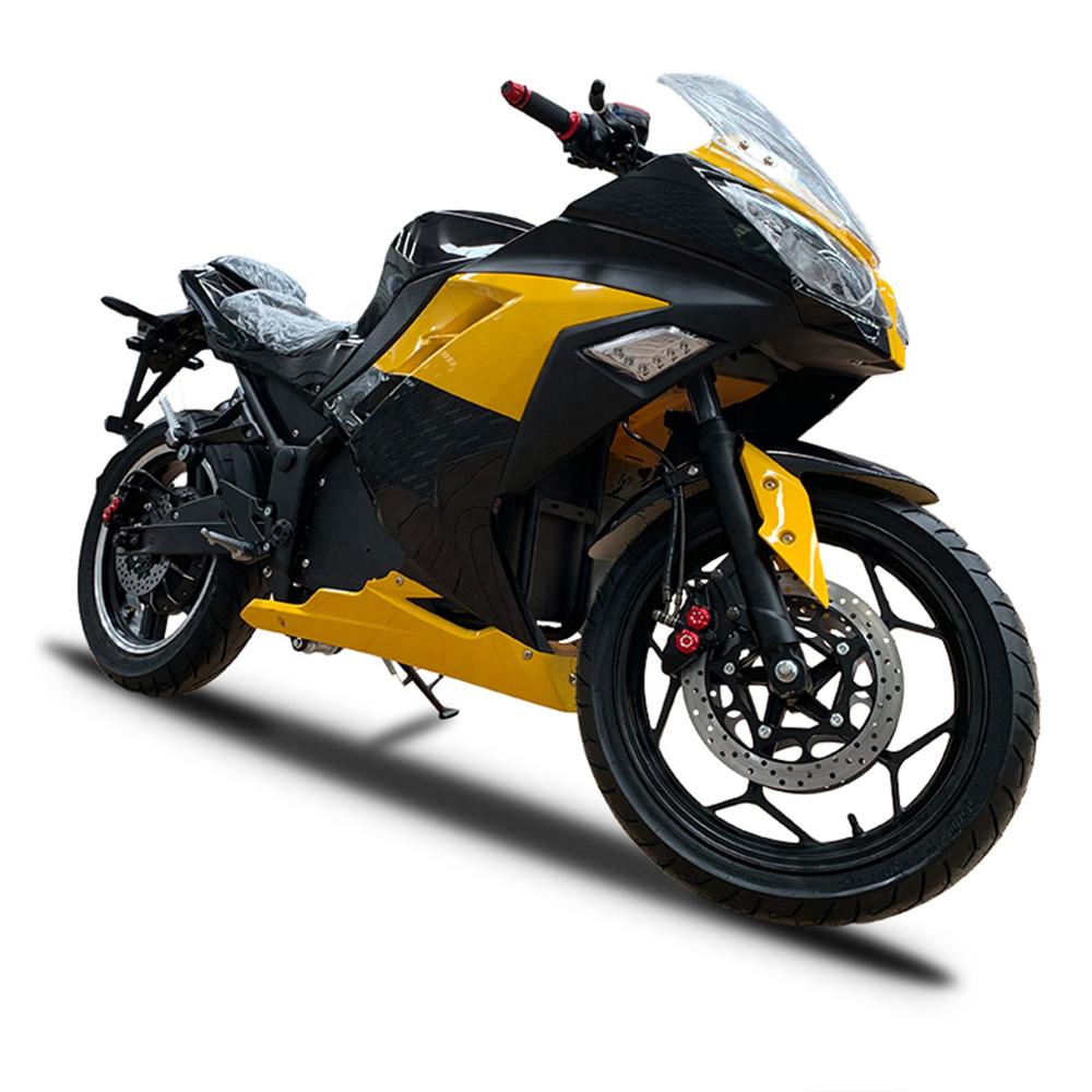 8000瓦中国电动摩托车，高功率80Ah，时速120公里，适合成人骑行