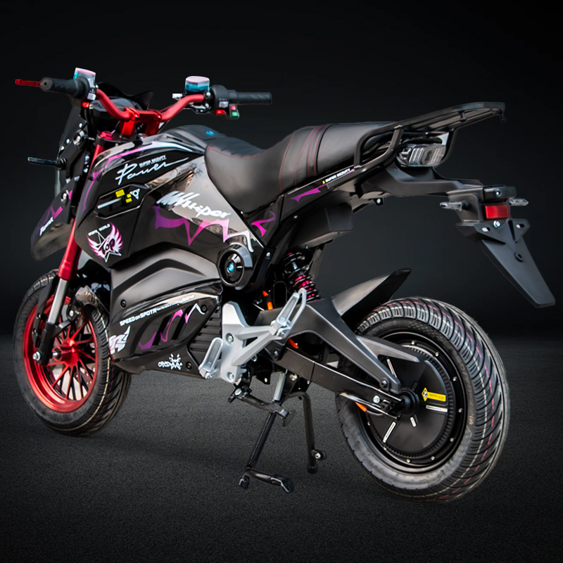 Электрические мотоциклы мощностью 72В для взрослых долгоживущие с заводом трансграничный экспорт мужчины и женщины