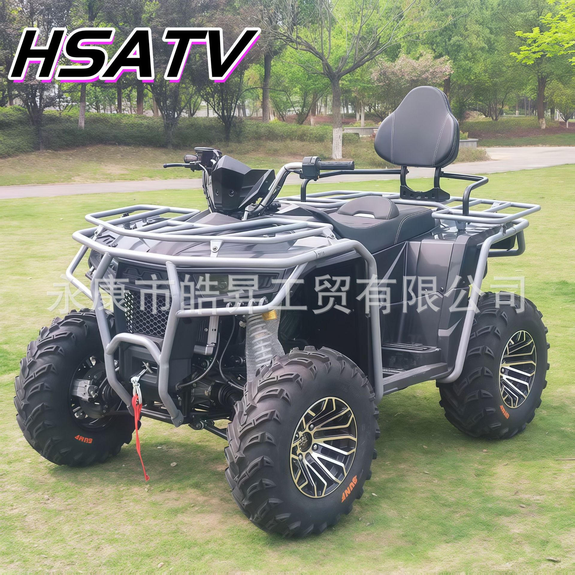 Трансграничный полноприводный песчаный автомобиль 500 CCATV с приводом на форсунке с низкоскоростным четырехколесным вездеходным мотоциклом